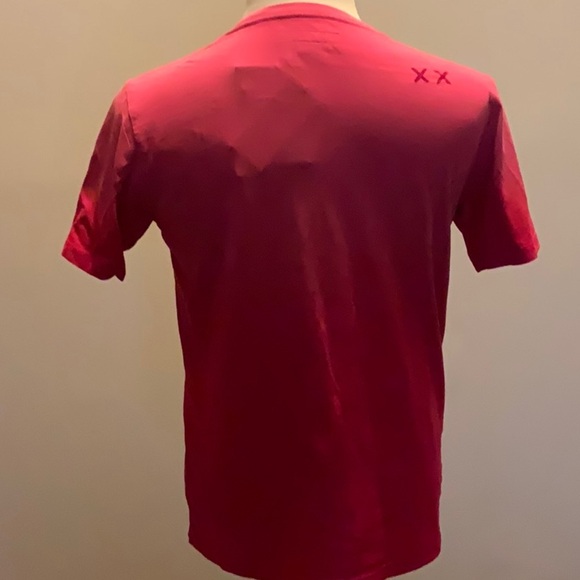 NWT Cult of Individuality Shimuchan Logo Short Sleeve Shirt in Vintage Red (S) - Picture 4 of 7